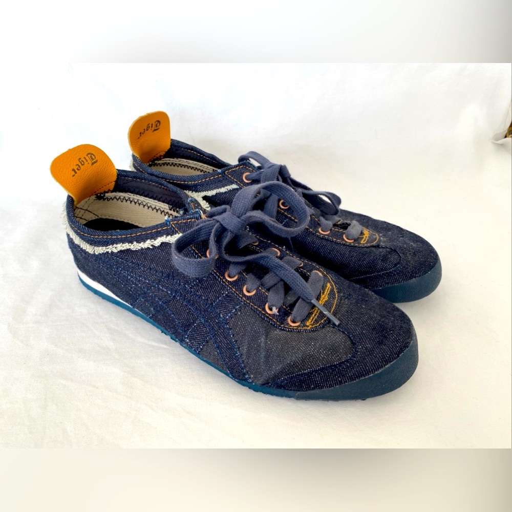 Onitsuka Tiger RARE OKAYAMA DENIM MEXICO 66 SHOES Sneakers MEN’S US 6.5 EU 39.5